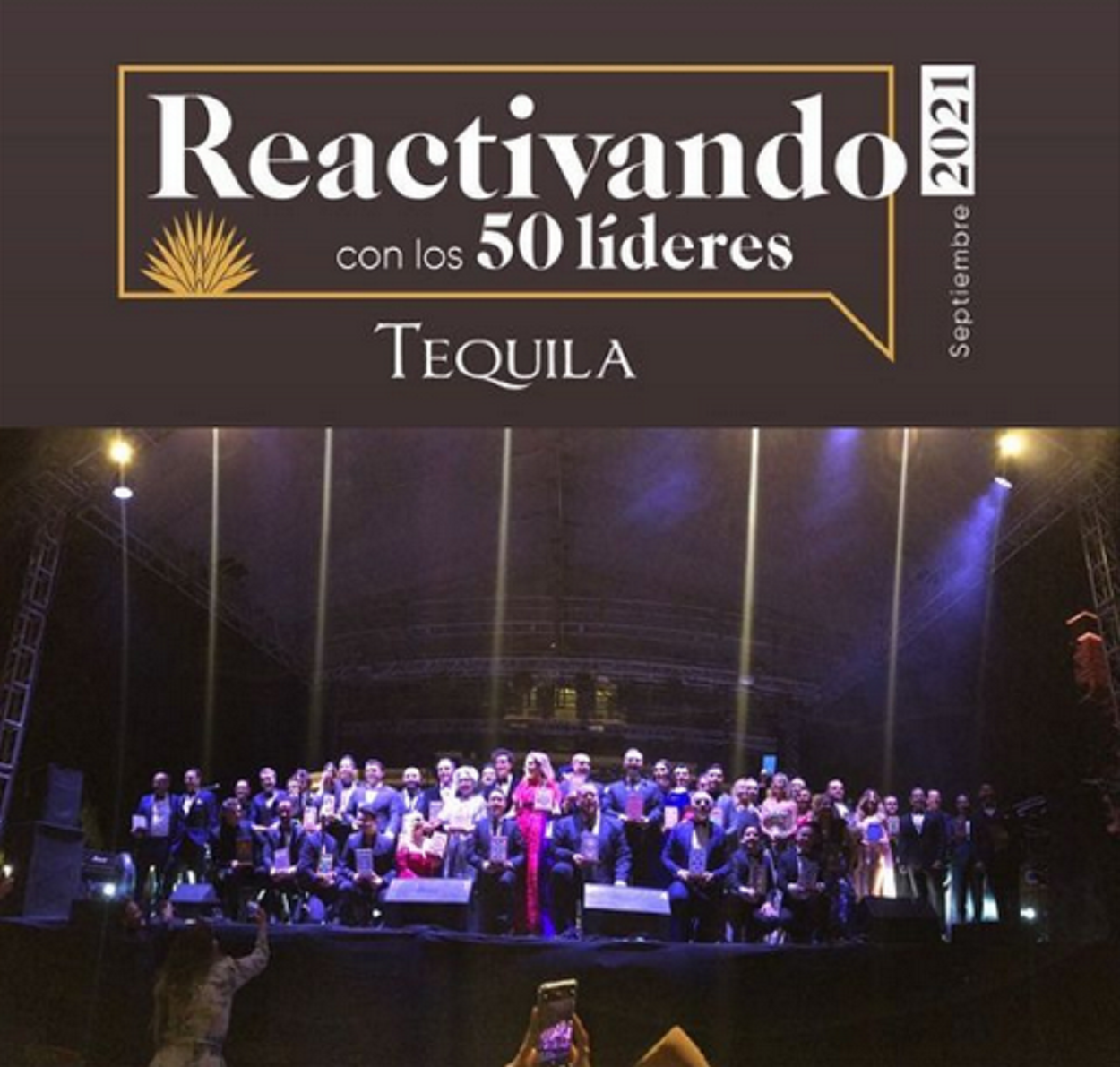 Galardonan a Pepe Gómez por trayectoria destacada en 50 líderes