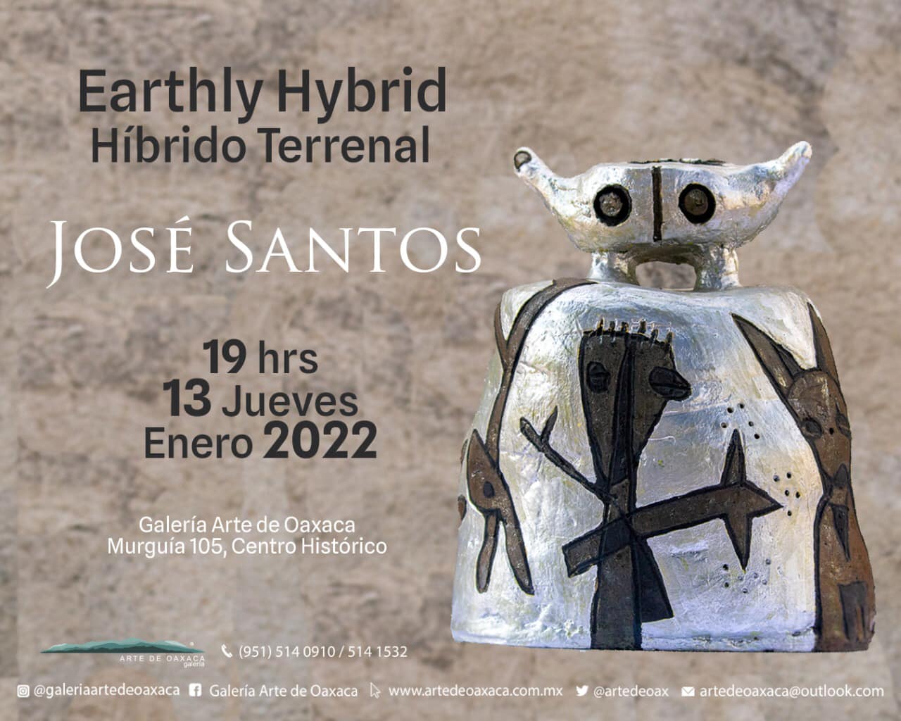 “Híbrido Terrenal” Lo Nuevo Del Artista Plástico José Santos