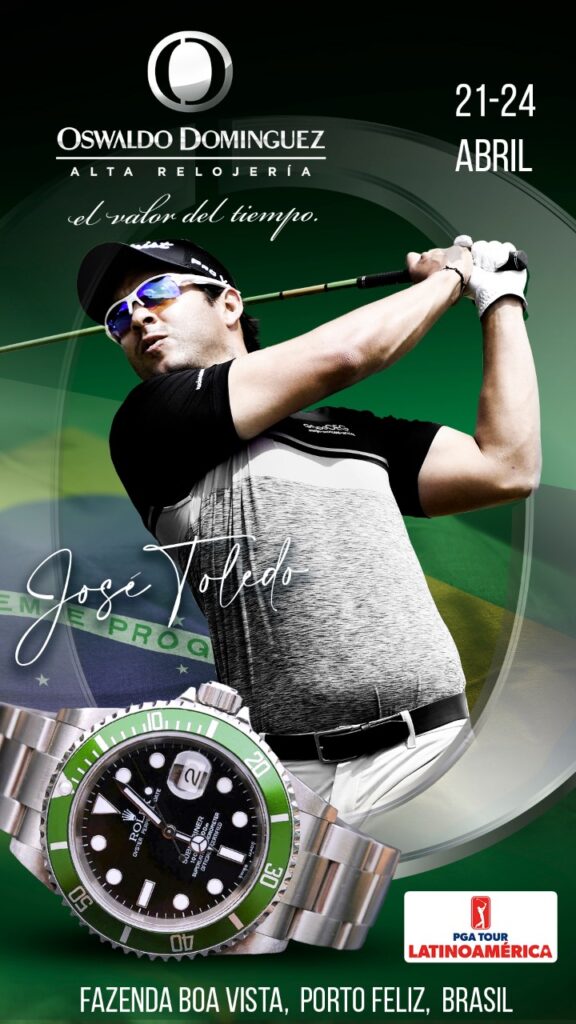 José Toledo marca un hito en el PGA Tour Latinoamérica PGA TOUR Latinoamérica llega a Brasil para disputar la edición # 67 del Abierto de Brasil. Patrocinado por JHSF, el sexto evento de la temporada 2021-22 se disputará por tercer año consecutivo en el Fazenda Boa Vista. https://larevistadelsureste.com
