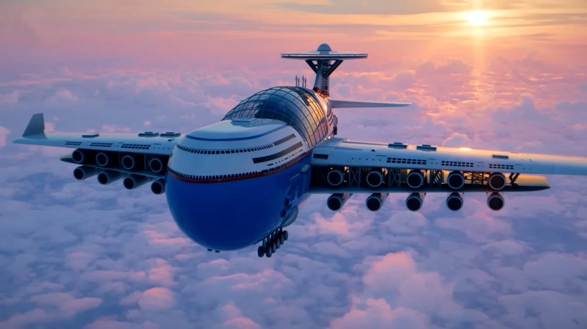Así es Sky Cruise, el hotel volador todo incluido