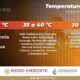 Temperaturas de hasta 40°C en Tabasco, Campeche y Veracruz Hoy, el monzón mexicano, en el noroeste de México, ocasionará lluvias intensas (de 75 a 150 milímetros ) en Sinaloa y Sonora, y muy fuertes (de 50 a 75 mm) en Chihuahua y Durango. https://larevistadelsureste.com