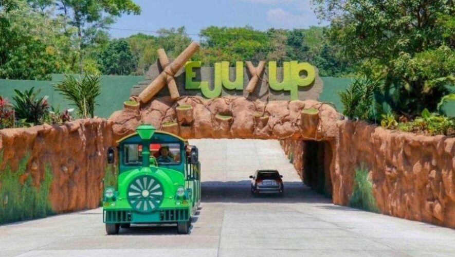 Atracciones del parque Xejuyup en Retalhuleu Guatemala