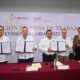 Instalan Gobierno de Tabasco y SUTSET Mesa de Trabajo para Revisión Salarial 2023 El Gobierno de Tabasco y el Sindicato Único de Trabajadores al Servicio del Estado (SUTSET) instalaron este viernes la Mesa de Trabajo para la Revisión Salarial 2023, en cuyo seno se llevará a cabo las negociaciones de las condiciones generales de trabajo de los empleados de la administración pública estatal. https://larevistadelsureste.com