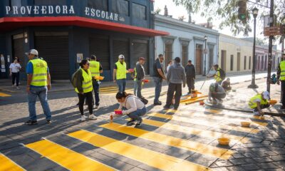 Oaxaca De Juárez Transforma Su Centro Histórico Con Tequio Vecinal En Una Muestra De Compromiso Y Colaboración, El Municipio De Oaxaca De Juárez Llevó A Cabo Un Tequio Vecinal En Las Emblemáticas Calles De Avenida Independencia, Cinco De Mayo Y Reforma. Https://Larevistadelsureste.com