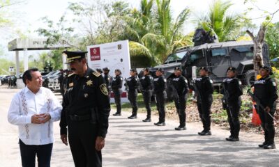 Yucatán Fortalece La Seguridad En Frontera Con Quintana Roo Como Parte Del Fortalecimiento De La Seguridad En Zonas Limítrofes, Para Proteger A Yucatán Desde Sus Fronteras, Reforzar El Control Vehicular Y Prevenir Delitos En Tiempo Real, El Gobernador Joaquín Díaz Mena Visitó La Comisaría De Popolnah, En El Municipio De Tizimín, Donde Próximamente Se Instalará Un Nuevo Arco De Videovigilancia. Https://Larevistadelsureste.com