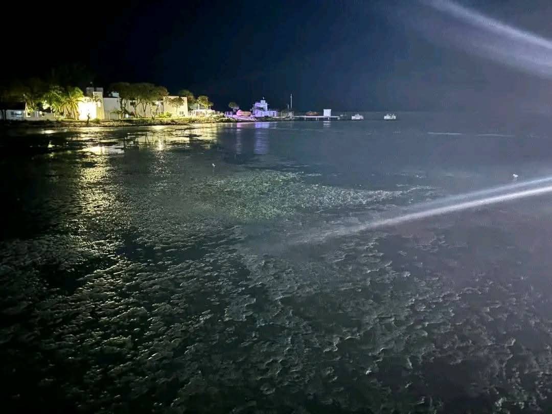 Fenómeno inusual en Campeche: el mar se retira misteriosamente en Ciudad del Carmen