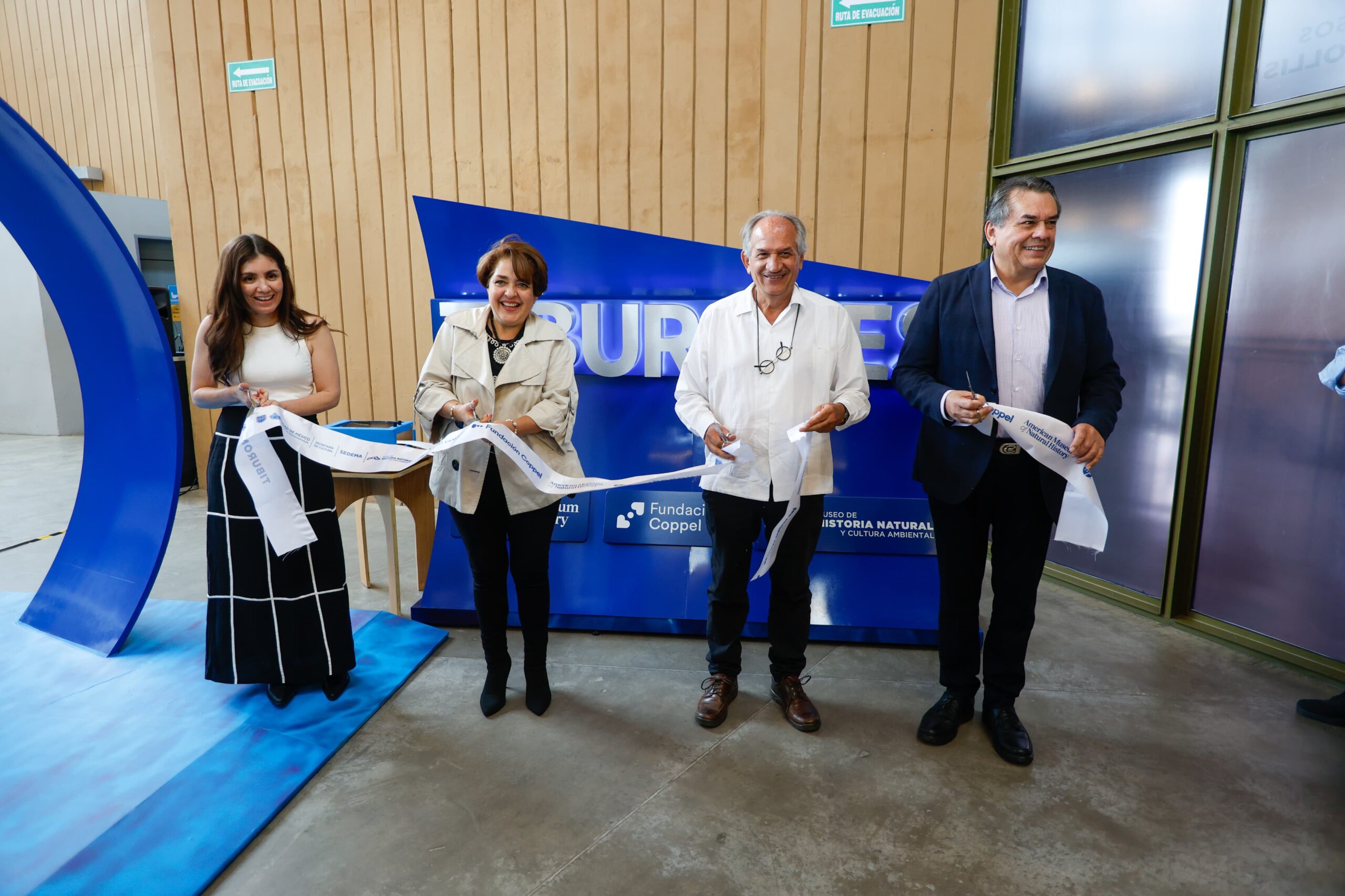 Inauguran Cultura CDMX y Fundación Coppel “Tiburones” del Museo Americano de Historia Natural