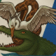 ¿Un cocodrilo comiéndose a una serpiente y un ave? En Tabasco, eso se volvió "escudo" Una escena salvaje en la Laguna de Las Ilusiones inspiró a usuarios a crear con IA emblemas virales que reimaginan la identidad de Tabasco. https://larevistadelsureste.com