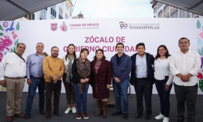 Alcaldesa electa de Veracruz destaca a Clara Brugada como modelo de gobierno cercano Durante la jornada número 38 del Zócalo de Gobierno Ciudadano, la Jefa de Gobierno, Clara Brugada Molina, recibió a la presidenta municipal electa del puerto de Veracruz, Rosa María Hernández Espejo, quien acudió para conocer de primera mano los programas de atención directa a la ciudadanía. https://larevistadelsureste.com