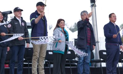 Clara Brugada lanza Plan Tlaloque Reforzado con 1,595 MDP y 260 unidades para emergencias La Jefa de Gobierno de la Ciudad de México, Clara Brugada Molina, encabezó la entrega de 260 nuevos vehículos y equipo especializado, que en su conjunto representan una inversión histórica de mil 595 millones de pesos, y que se traduce en el Plan Tlaloque Reforzado, mediante el cual se tendrá infraestructura de última tecnología para eficientar la respuesta a emergencias provocadas por las lluvias. https://larevistadelsureste.com