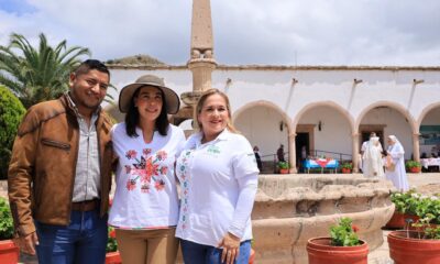 Sectur impulsa la riqueza cultural y gastronómica de SLP Durante su gira por San Luis Potosí, la Secretaria de Turismo de México, Josefina Rodríguez Zamora, acompañada de la titular de Turismo estatal Yolanda Josefina Cepeda Echavarría y el presidente municipal Ismael Hernández, visitó la Hacienda Calderón, un espacio emblemático que resguarda la riqueza cultural y gastronómica de la región. https://larevistadelsureste.com