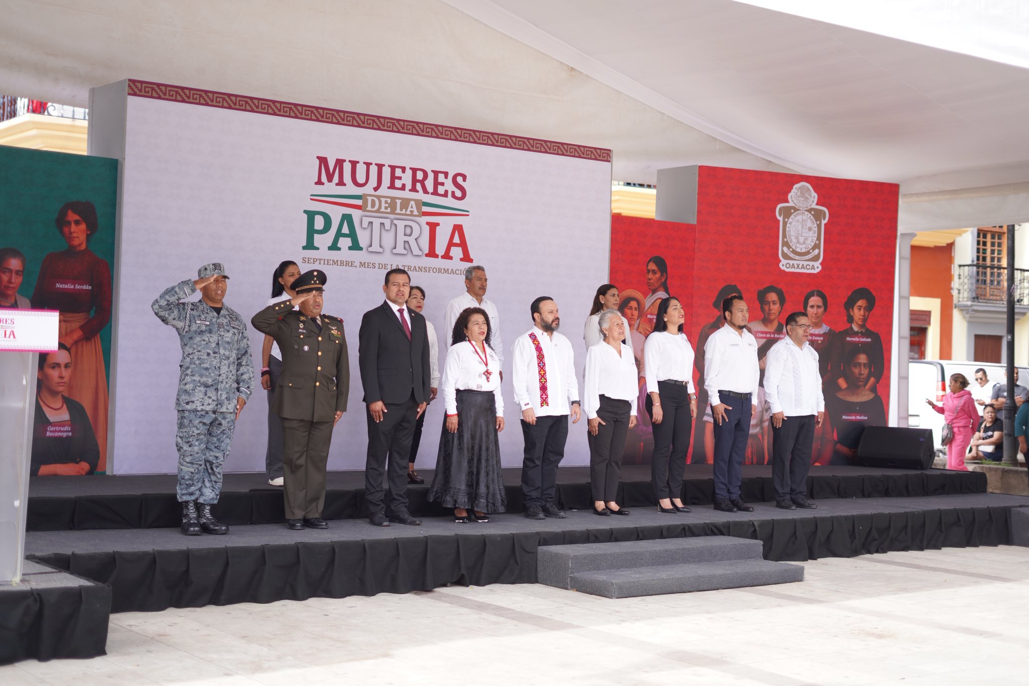 Oaxaca inicia el Mes de la Patria 2025 con homenaje a las Mujeres de la Transformación