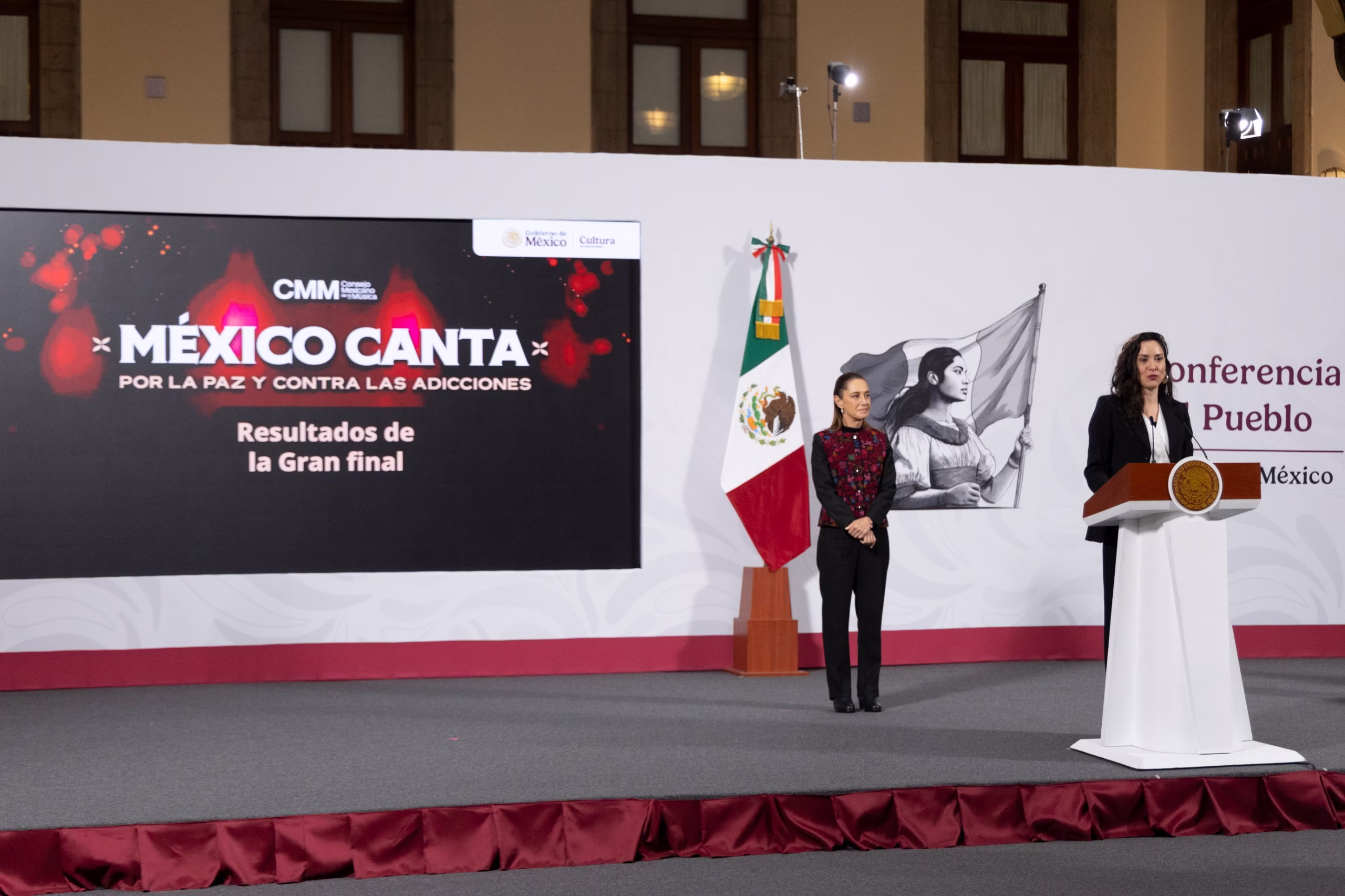 La música como mensaje de paz: Claudia Sheinbaum anuncia gira “México Canta” por México y Estados Unidos La gira se llevará a cabo del 8 de noviembre al 20 de diciembre de 2025 en diversas ciudades de México y Estados Unidos. Como parte del programa, los artistas ganadores y finalistas del certamen “México Canta” ofrecerán conciertos y realizarán visitas a escuelas y centros juveniles con el propósito de compartir sus experiencias e inspirar a los jóvenes a través de la música. https://larevistadelsureste.com