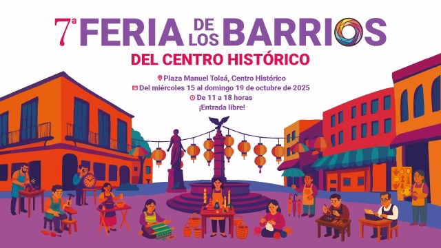La 7ª Feria de los Barrios del Centro Histórico: Tradición, gastronomía y cultura en un solo lugar El Gobierno de la Ciudad de México, a través del Fideicomiso Centro Histórico (FCH), organiza la 7ª Feria de los Barrios del Centro Histórico, que se realizará del 15 al 19 de octubre en Plaza Tolsá. Este evento tiene como objetivo preservar los oficios tradicionales, la gastronomía emblemática y la identidad cultural de los barrios históricos de la capital, consolidando la memoria viva de la Ciudad de México como patrimonio intangible y fortaleciendo la participación comunitaria. https://larevistadelsureste.com La 7ª Feria de los Barrios del Centro Histórico: Tradición, gastronomía y cultura en un solo lugar El Gobierno de la Ciudad de México, a través del Fideicomiso Centro Histórico (FCH), organiza la 7ª Feria de los Barrios del Centro Histórico, que se realizará del 15 al 19 de octubre en Plaza Tolsá. Este evento tiene como objetivo preservar los oficios tradicionales, la gastronomía emblemática y la identidad cultural de los barrios históricos de la capital, consolidando la memoria viva de la Ciudad de México como patrimonio intangible y fortaleciendo la participación comunitaria. https://larevistadelsureste.com