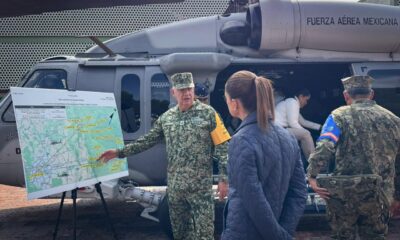 Claudia Sheinbaum recorre Puebla, Veracruz e Hidalgo para supervisar apoyo a damnificados por lluvias La Presidenta de México, Claudia Sheinbaum Pardo, realizó el domingo un recorrido por los estados de Puebla, Veracruz e Hidalgo para supervisar directamente las acciones de apoyo a las familias afectadas por las intensas lluvias registradas en los últimos días. Durante su visita, la mandataria confirmó que las Fuerzas Armadas activaron los Planes DN-III-E y Marina, destinados a garantizar asistencia inmediata a las comunidades más golpeadas por el temporal. https://larevistadelsureste.com