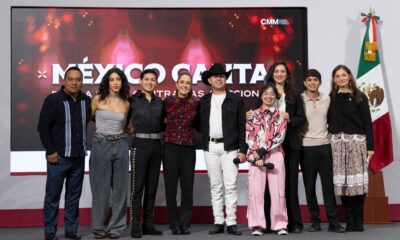 La música como mensaje de paz: Claudia Sheinbaum anuncia gira “México Canta” por México y Estados Unidos La gira se llevará a cabo del 8 de noviembre al 20 de diciembre de 2025 en diversas ciudades de México y Estados Unidos. Como parte del programa, los artistas ganadores y finalistas del certamen “México Canta” ofrecerán conciertos y realizarán visitas a escuelas y centros juveniles con el propósito de compartir sus experiencias e inspirar a los jóvenes a través de la música. https://larevistadelsureste.com