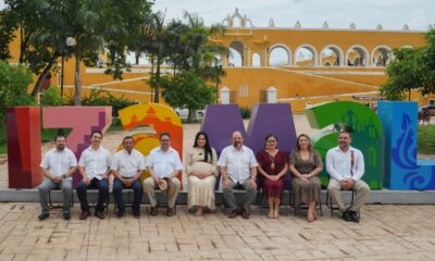 Yucatán renace con color: Rutas mágicas transformará seis pueblos turísticos con inversión de 3.7 millones de pesos El acto de arranque fue encabezado por Darío Flota Ocampo, titular de la Sefotur; Melissa Puga Rodríguez, presidenta municipal de Izamal; Akram Daniel Castillo Cárdenas, subdirector general de Corazón Urbano; Shirley Edith Castillo Sánchez, directora general del DIF Yucatán, y Raúl Alejandro Paz Noriega, subsecretario de Desarrollo Turístico Sustentable de Sefotur. https://larevistadelsureste.com