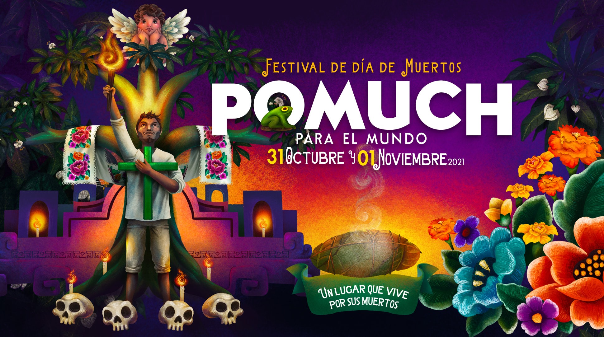 Alistan Festival Del Día De Muertos “Pomuch” En Campeche