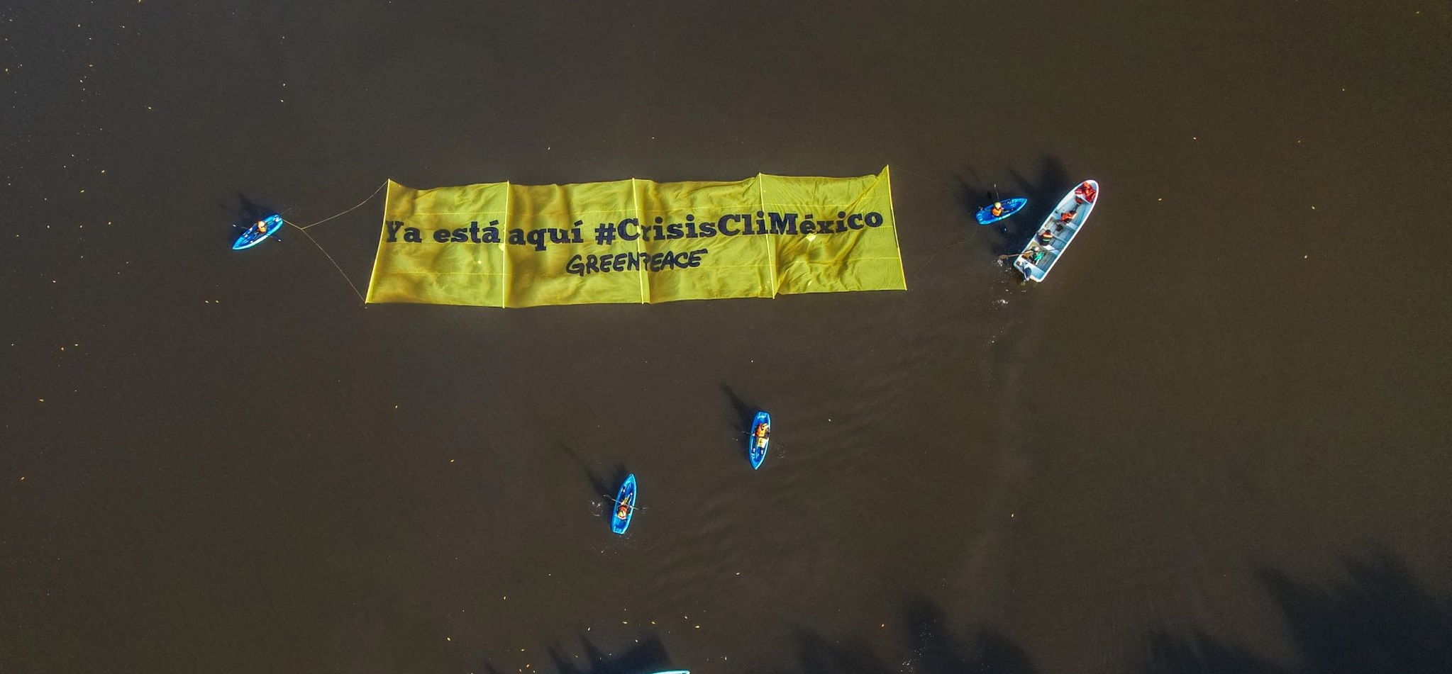 Greenpeace realiza protesta en Paraíso