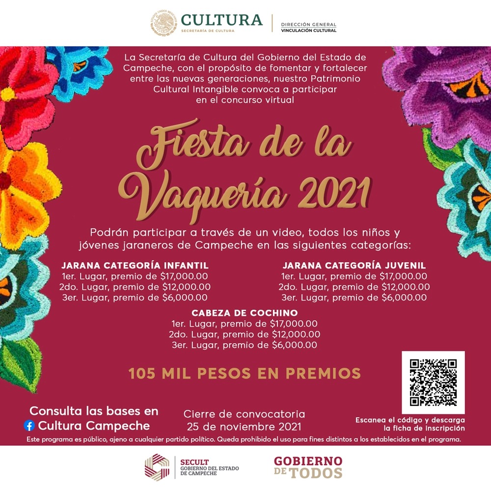 Convocan A Fiesta De La Vaquería 2021 En Campeche