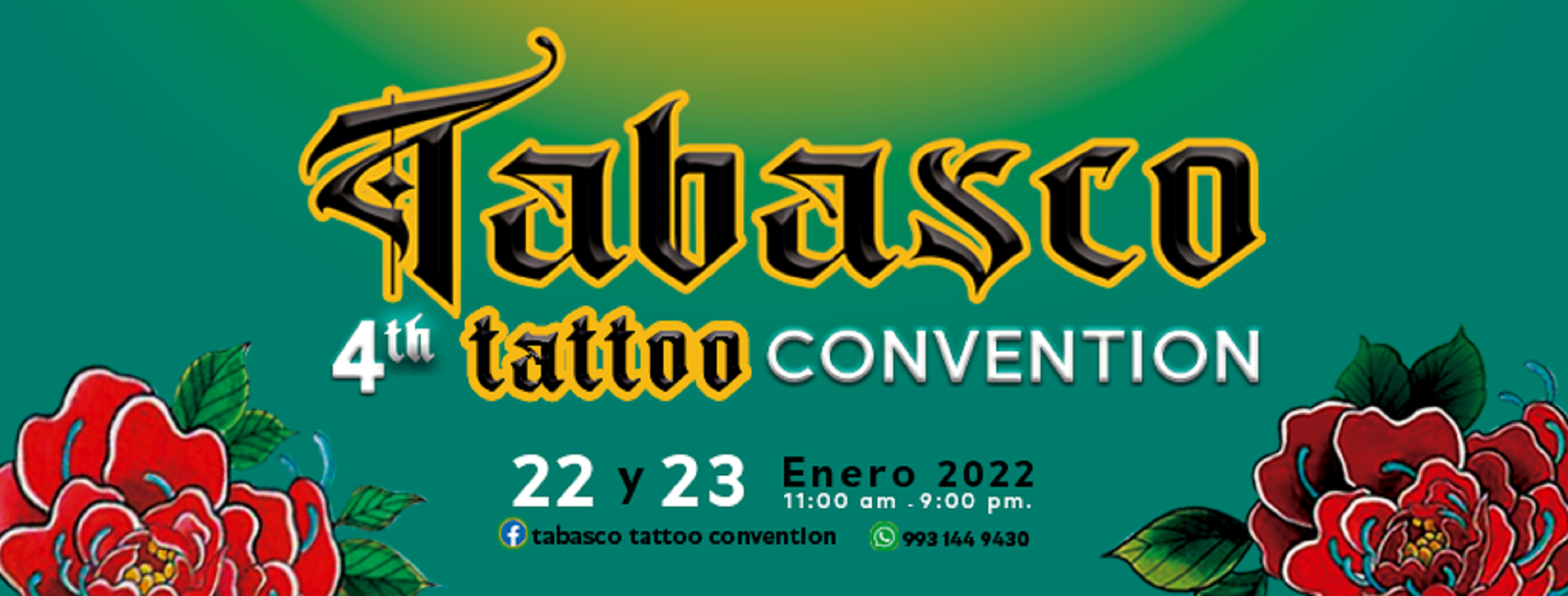 Playa Chambor será sede de la cuarta edición del Tabasco Tattoo Convention
