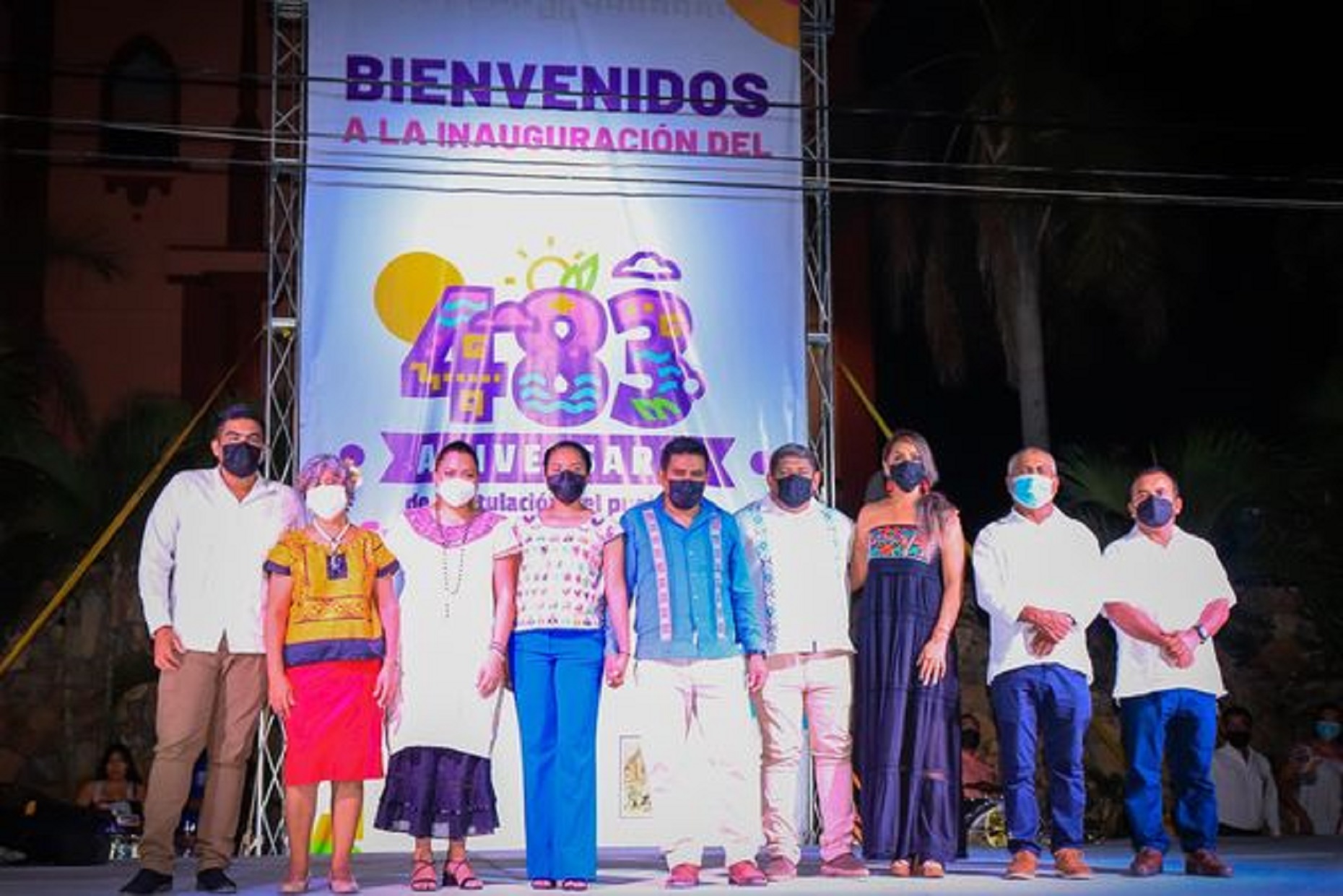 483 aniversario de la Titulación del Pueblo de Santa María Huatulco