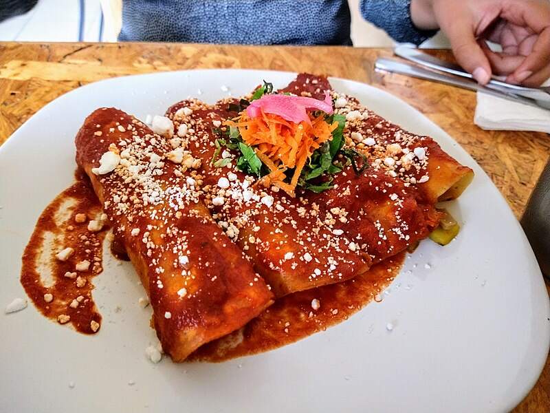 Enchiladas Hidrocalidas Veganas 1