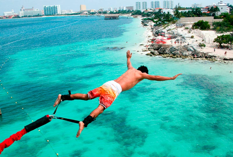 10 actividades extremas y de adrenalina en cancún la revista del sureste mx Bungee Jump 03