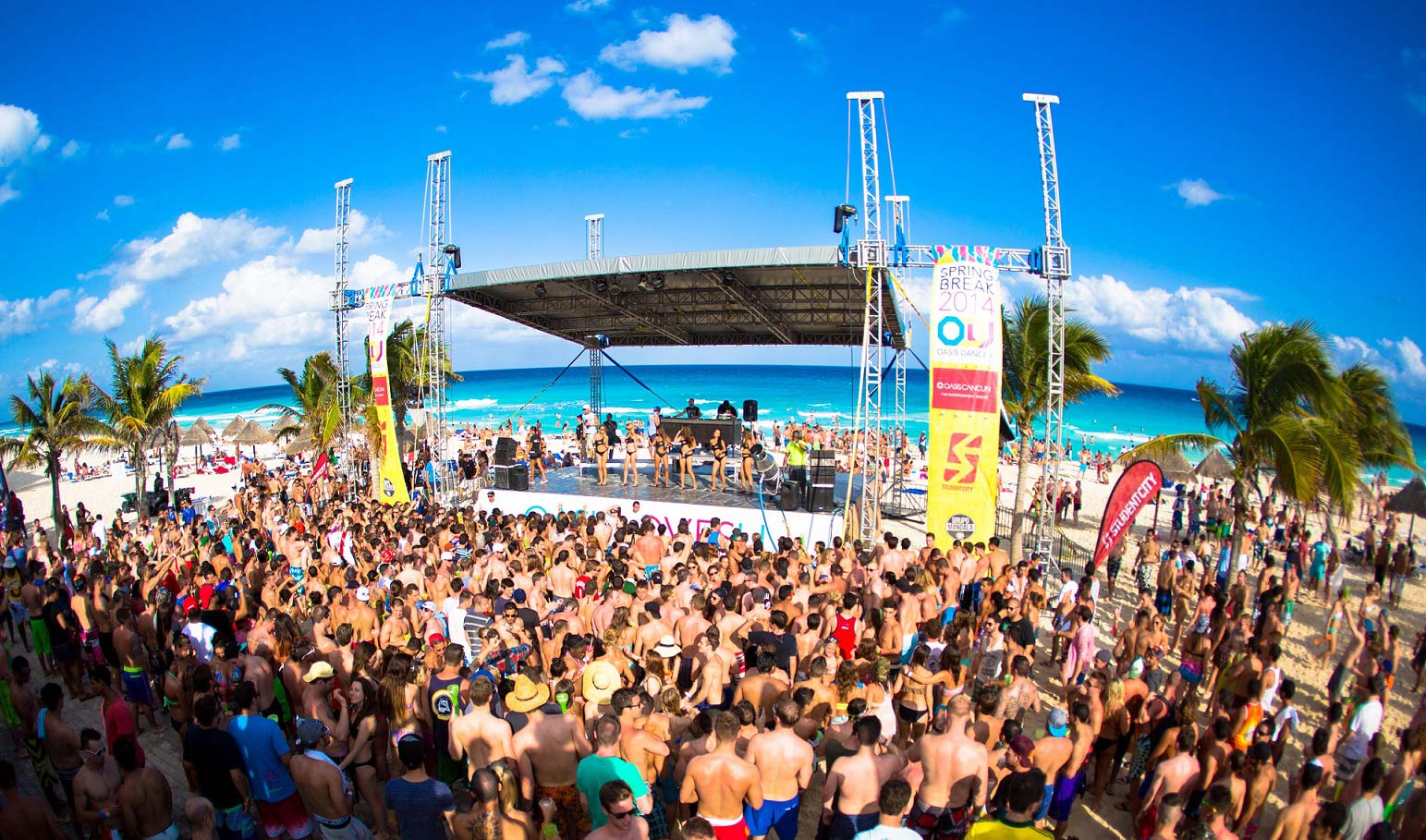 Caen las visitas de Spring Breaker a Cancún