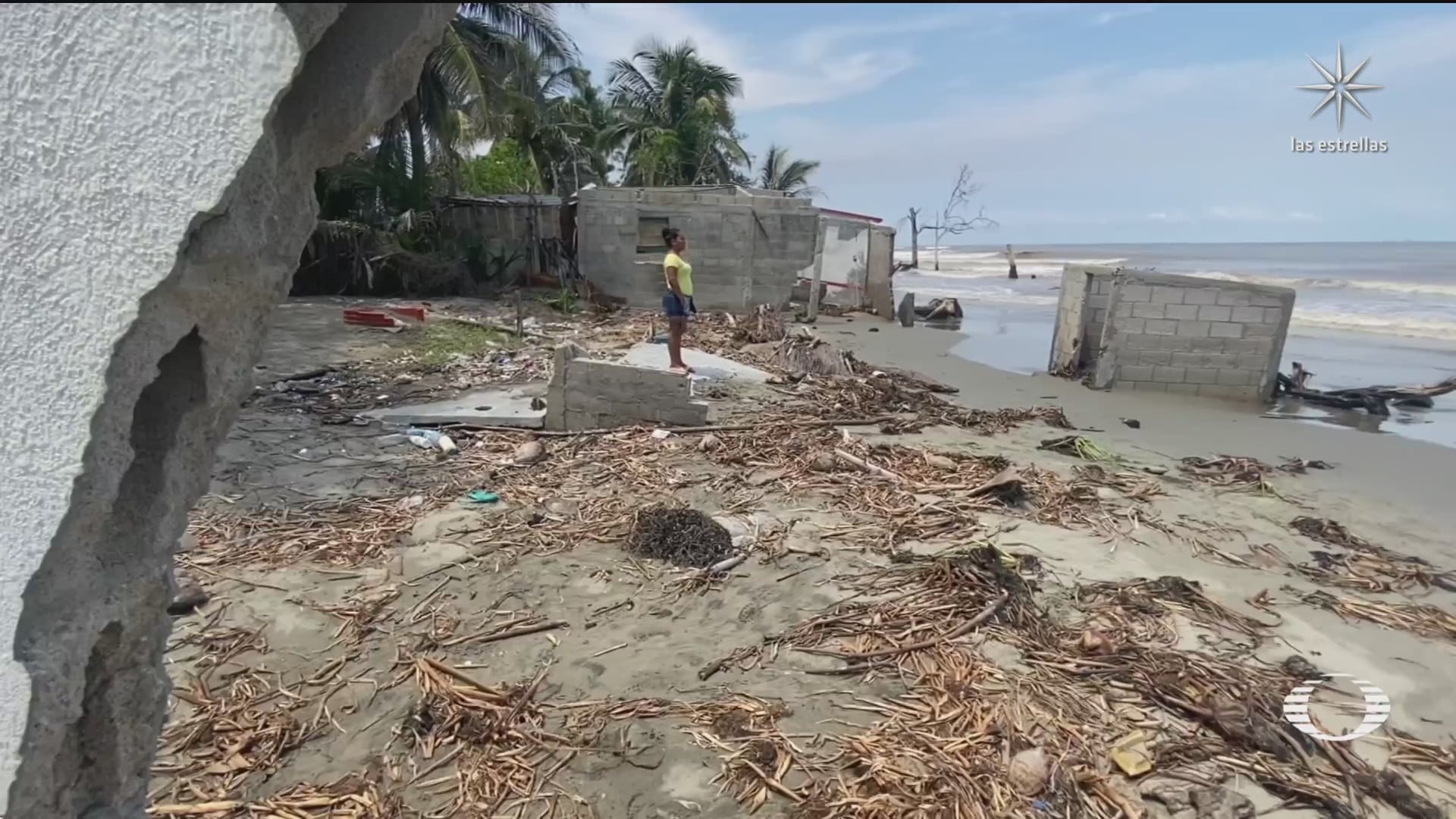 Se "traga" mar a una comunidad, en centla, tabasco la revista del sureste mx Erosiona Costa De Comunidad De El Bosque En Centla Tabasco 3105074