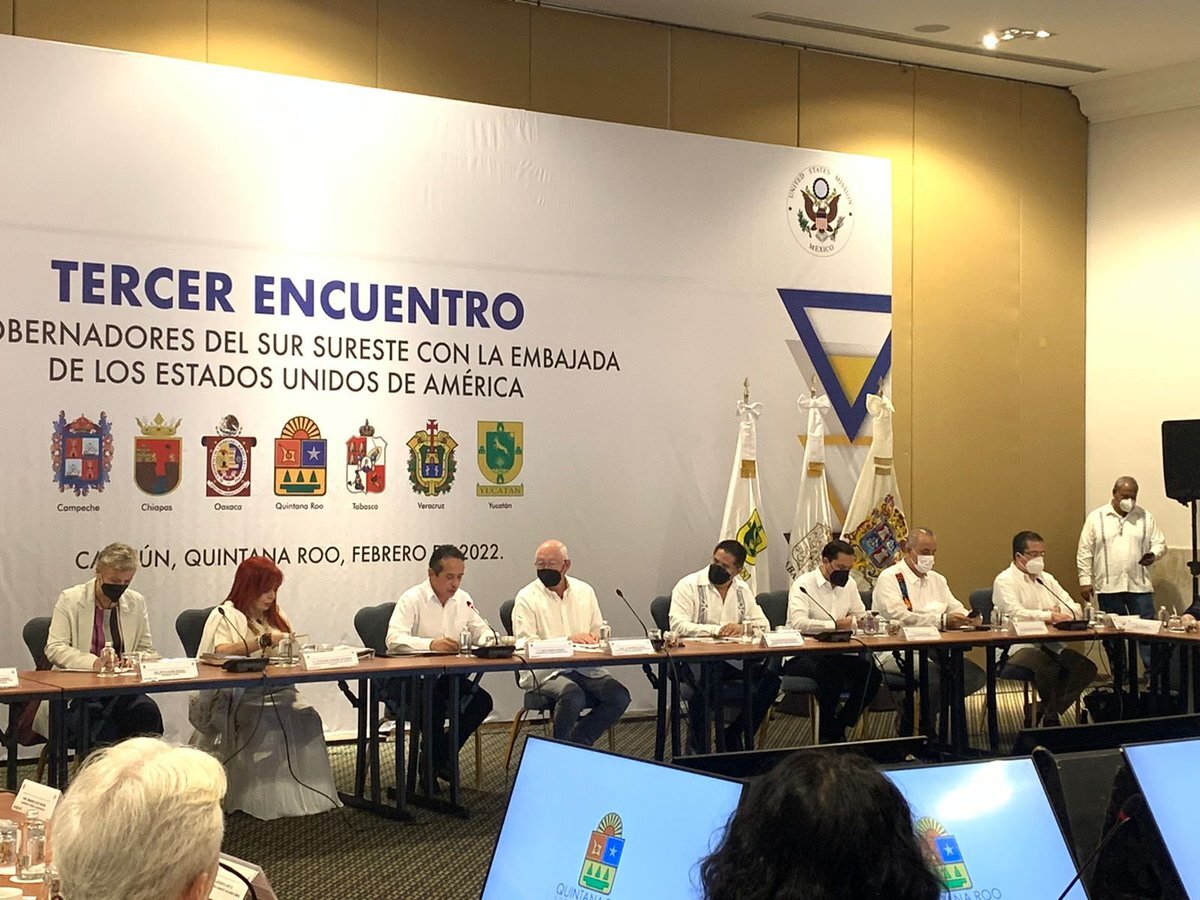 Gobernador de tabasco participó en el tercer encuentro de mandatarios del sur-sureste
