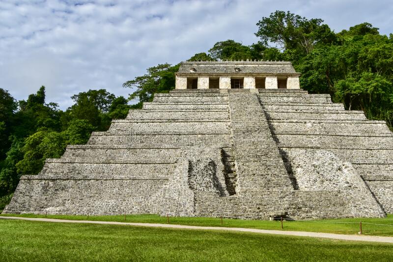 Templo De Las Inscripciones En El Estado Palenque Maya Sur México Ciudad Y Patrimonio La Humanidad Unesco 215719964