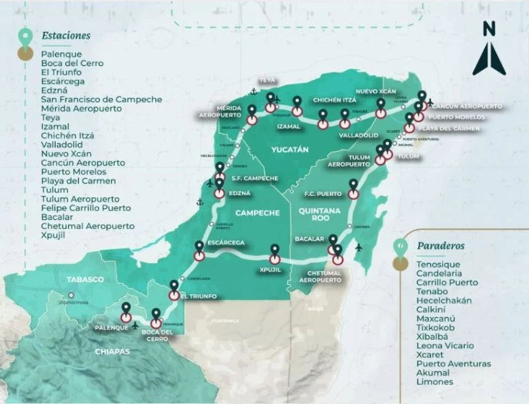 Tren Maya Ciudades
