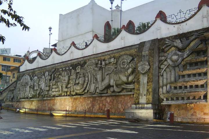 La colorida ruta de los murales en papantla la revista del sureste mx Ruta De Los Murales Papantla 1