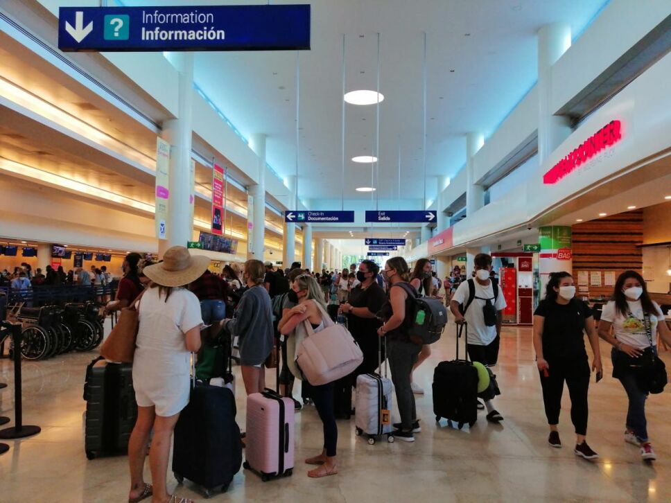 Aeropuerto de Cancún se prevé ante la llegada de la Viruela del Mono al país
