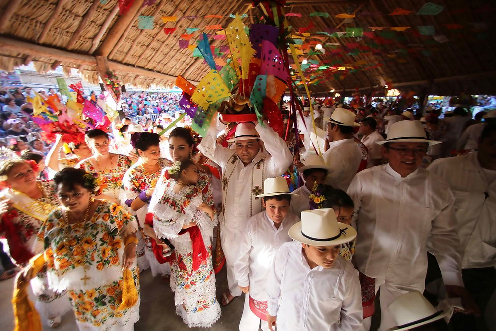Fiesta del Polkekén, una vistosa tradición en Campeche
