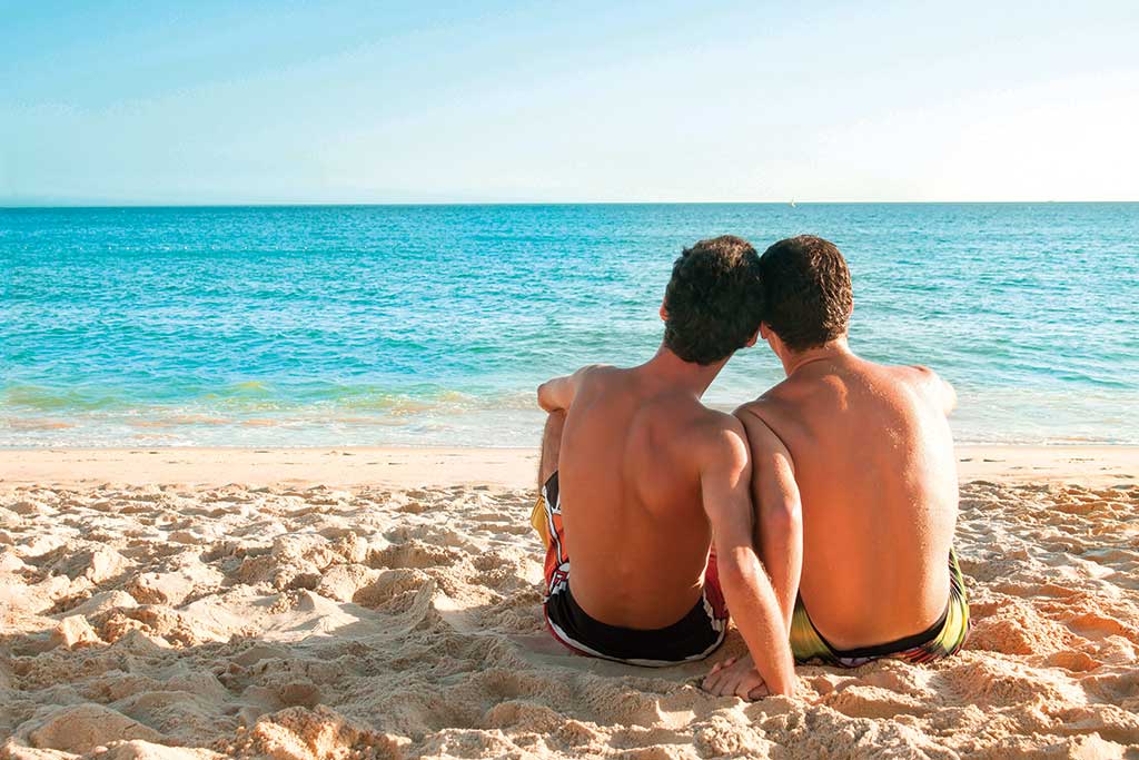 Gay Beaches Opening Spread