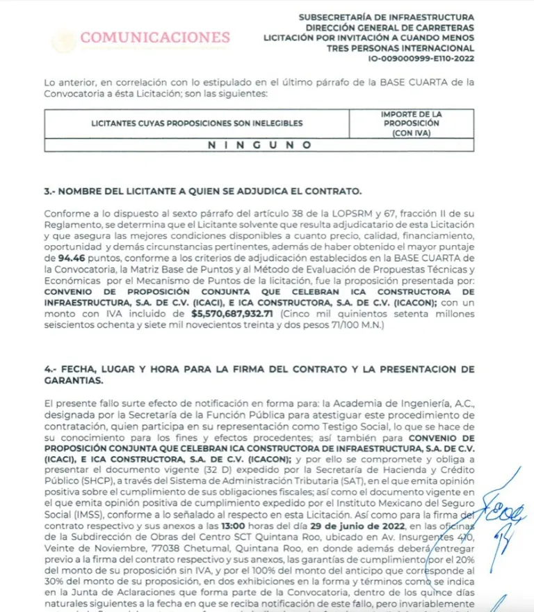 Ica gana contrato para construir el puente vehicular nichupté en cancún la revista del sureste mx Puenteef