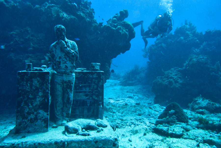 Bucea en el museo subacuático de arte en cancún la revista del sureste mx Cancun Musa 4 Orig