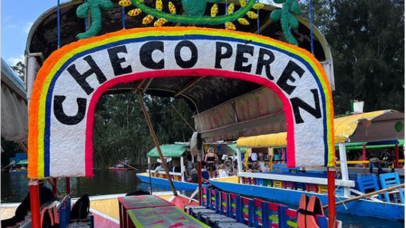 Checo Perez Trajinera