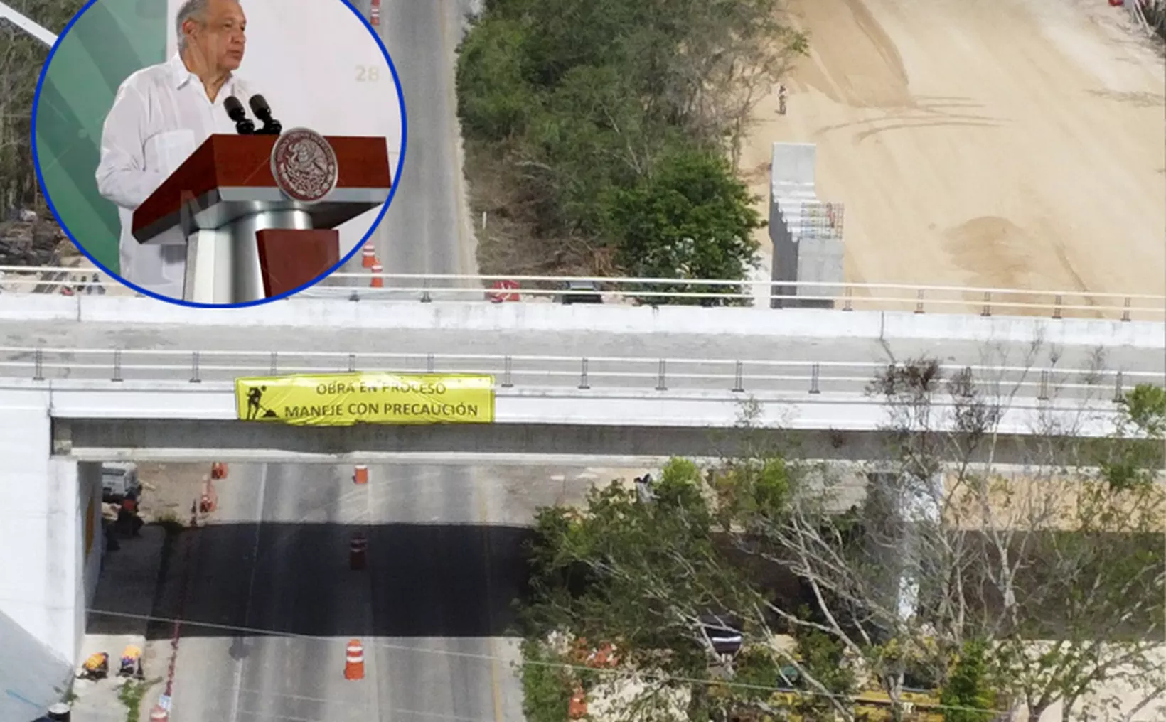 AMLO llegará una vez más a Yucatán para supervisar avances del tren maya
