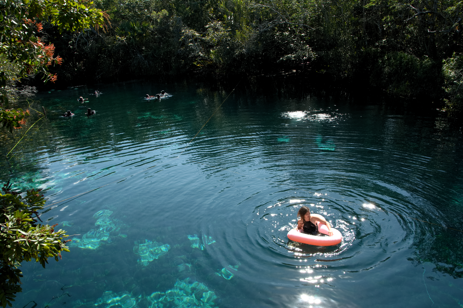 Cenote Carwash, buceo y aguas cristalinas en Tulum