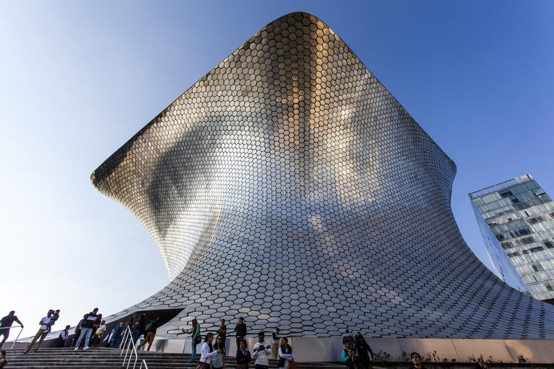 Facade Museo Soumaya Art Museum Mexico City Mexico North America 84903537