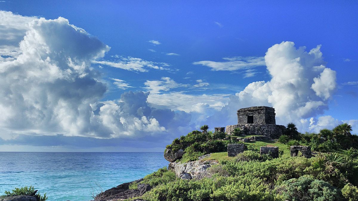 Tulum, el pueblo mágico de la riviera maya la revista del sureste mx Templo Del Dios Viento