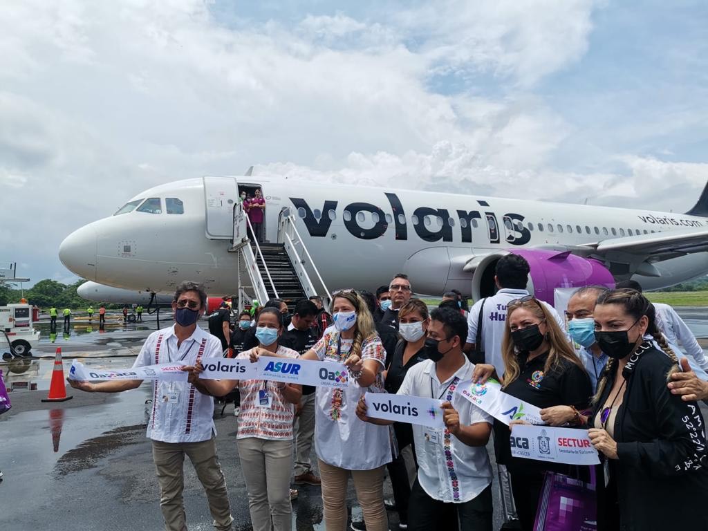 Incrementa conectividad aérea de Oaxaca con  vuelo AIFA – Bahías de Huatulco – AIFA