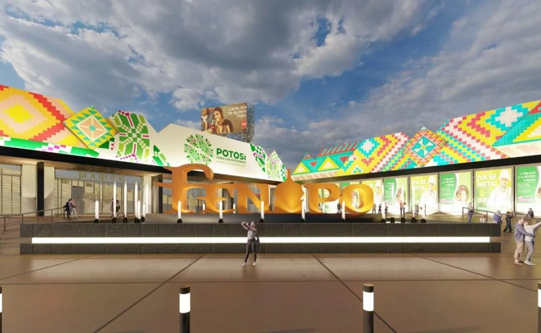 Fenapo 2022. Las fotos que muestran el antes y después de la Feria Nacional Potosina