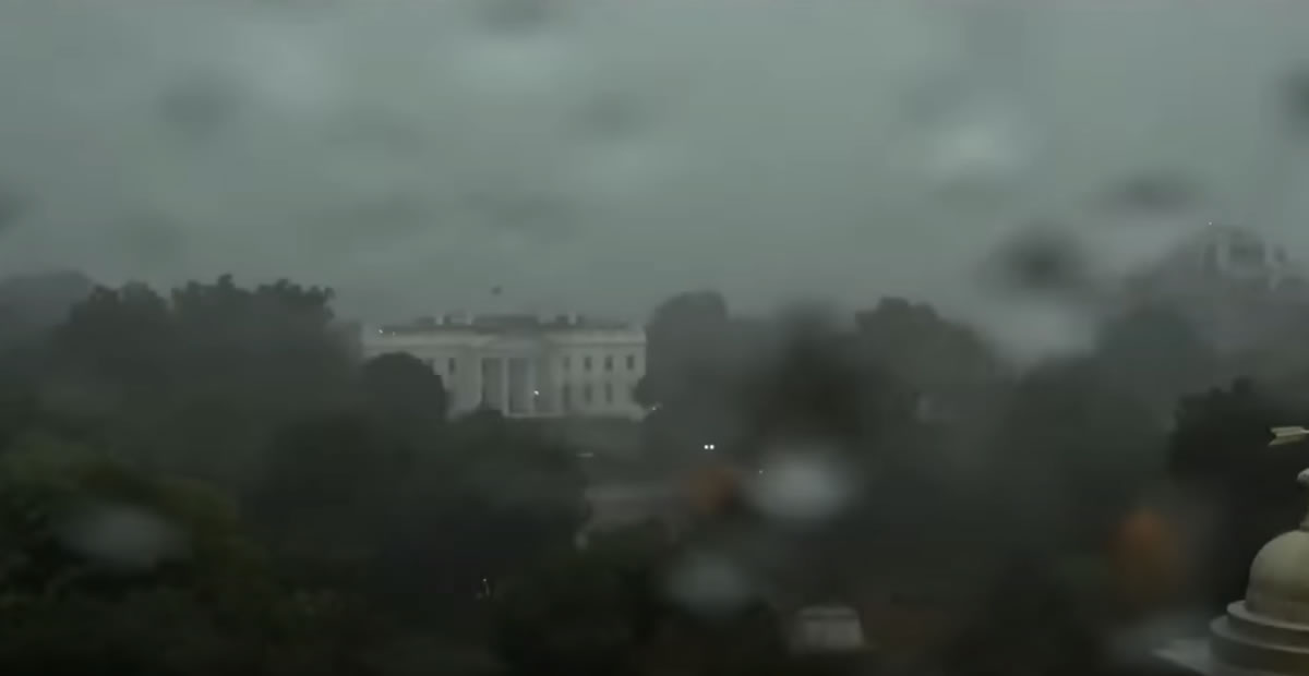 Video: impresionante rayo golpea la casa blanca la revista del sureste mx Rayo Casa Blanca