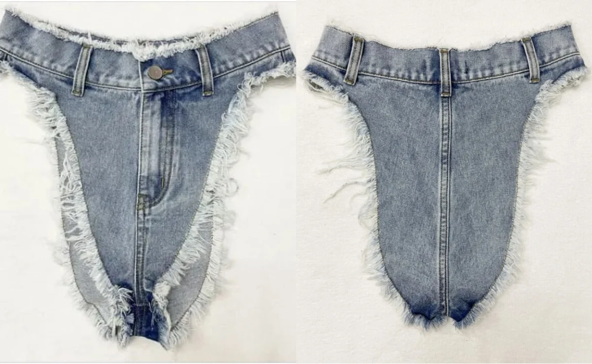 Short Shein Mezclilla