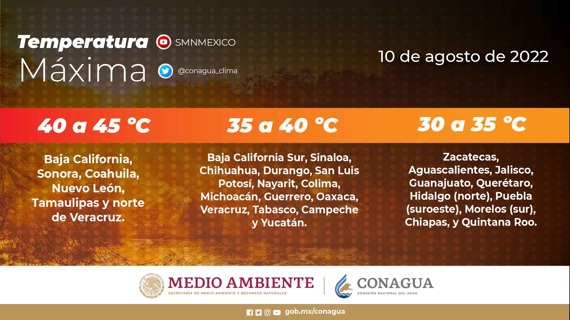Continuarán el clima caluroso en tabasco, campeche y veracruz la revista del sureste mx Temperatura 100822