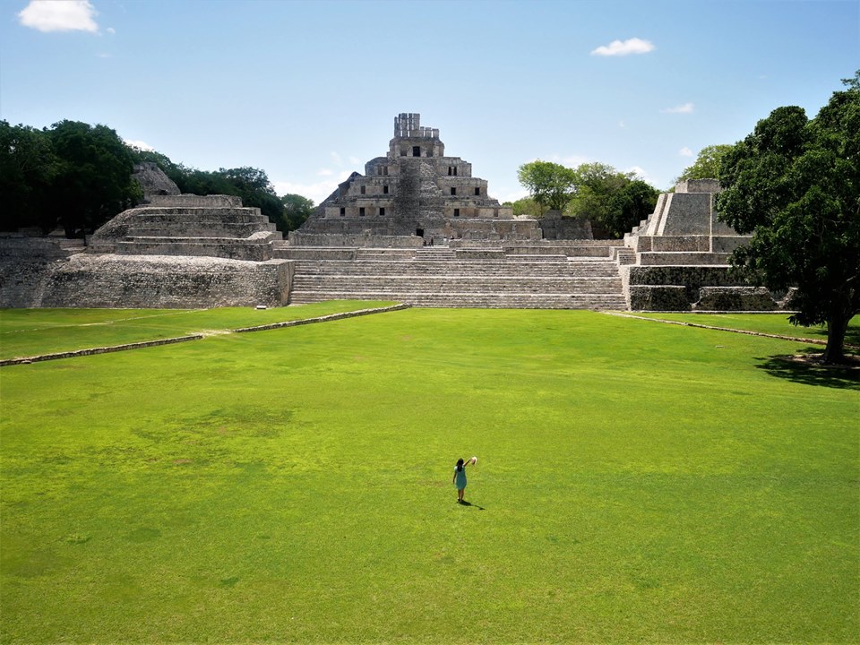 Ruinas Mayas De Edzná